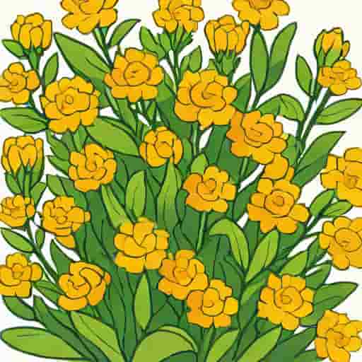 Shrub Grown For Its Showy Flowers