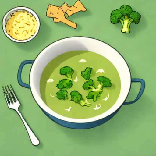 Slow Cooker Broccoli And Stilton Soup