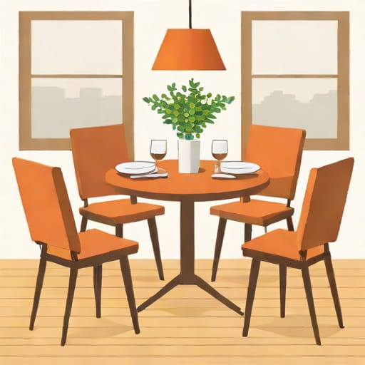 Small Dinette Sets With 4 Chairs