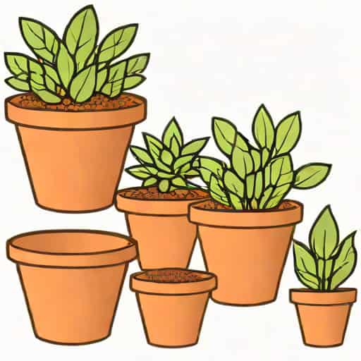 Small Terracotta Pots