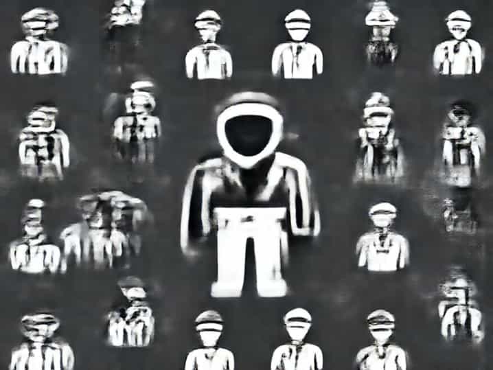 Soldier Policeman Many Many