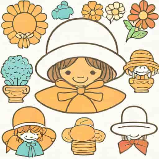 Sunbonnet Sue Coloring Pages