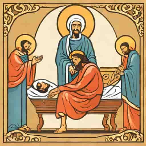The Healing Of The Paralytic Man