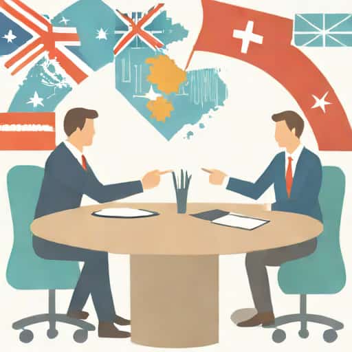 The Practice Of Conducting Negotiations Between Countries