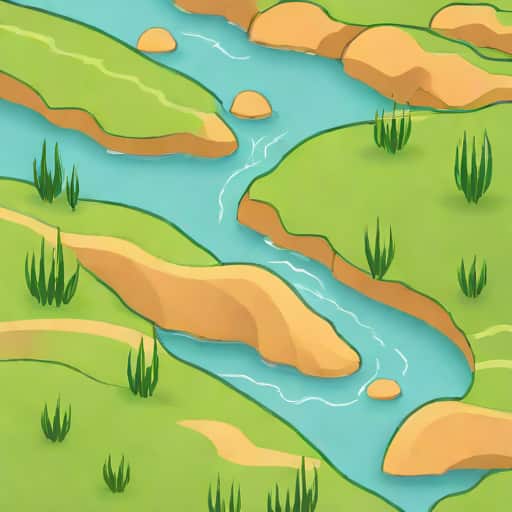 The Slope Or Steepness Of A Stream Channel