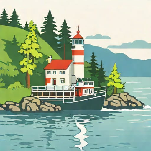 Tobermory Ferry To Flowerpot Island