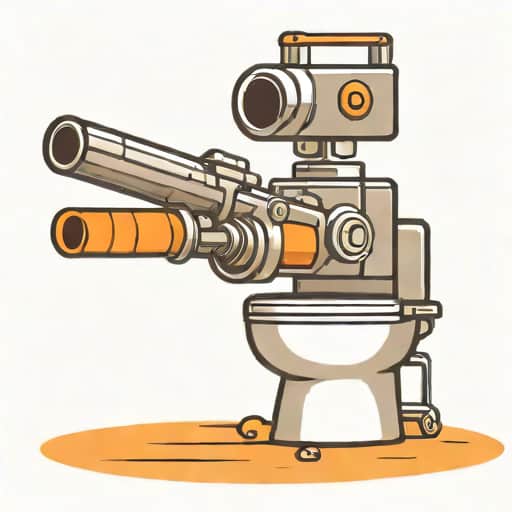 Toilet Tower Defense Minigun Camerawoman