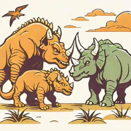 Torosaurus Vs Triceratops
