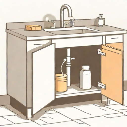 Under Sink Cabinet Smells Musty