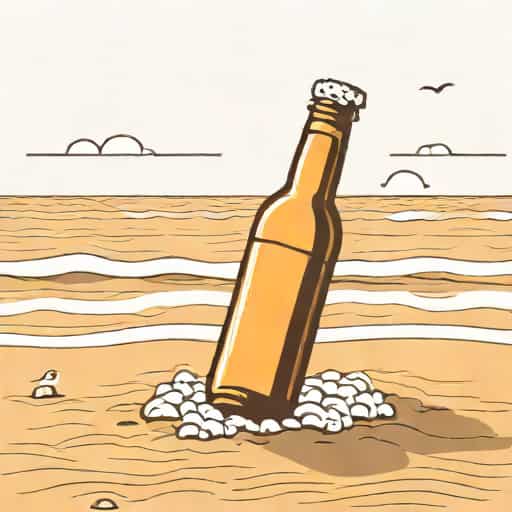 Unexploded Bomb Beer Beach