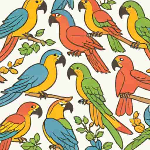 Unidragon Playful Parrots