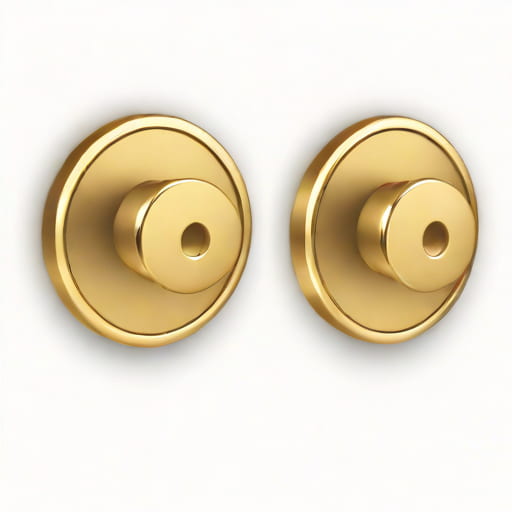 Unlacquered Brass Knobs