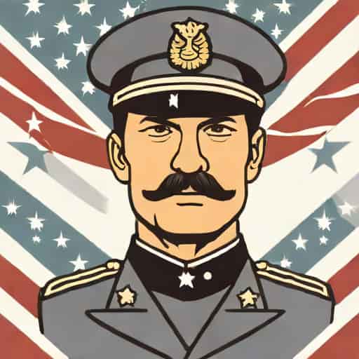 Us General Known For His Sideburns