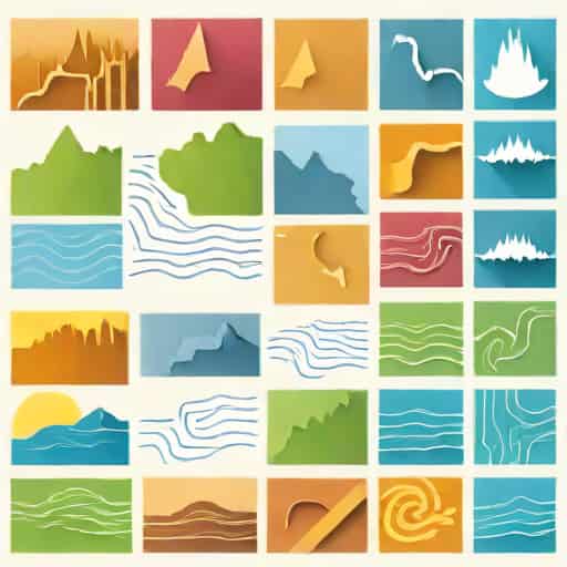 Use Of Colours On Topographical Sheets