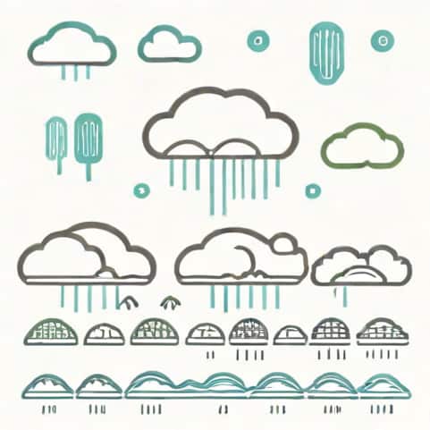 Vancouver Rainfall By Month
