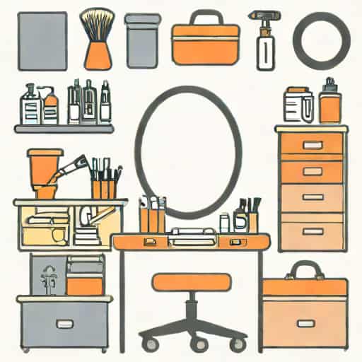 Vanity Organization Ideas