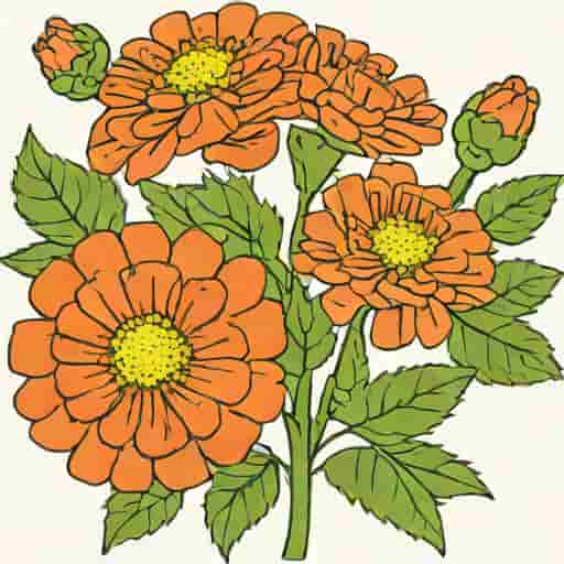 Victorian Wedding Zinnia