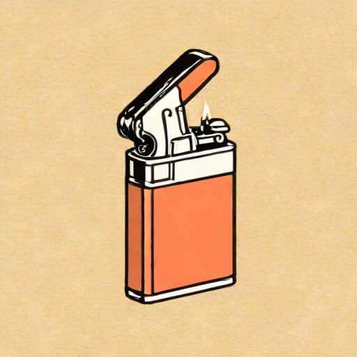 Vintage Perplex Lighter