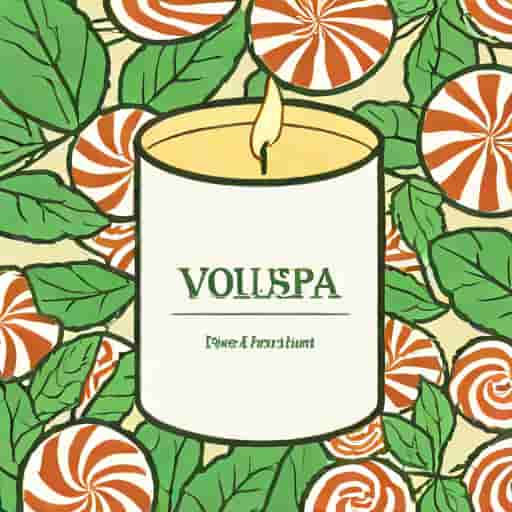 Voluspa Peppermint Candle