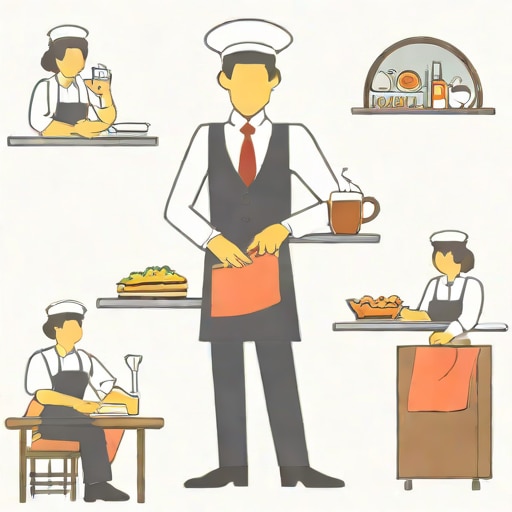 Waitstaff Meaning In English