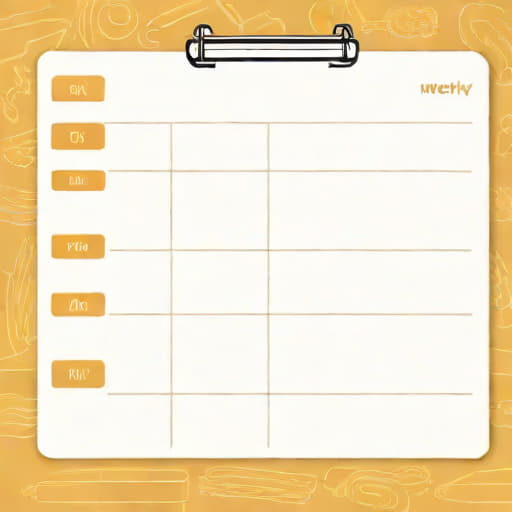 Weekly Planner Printout