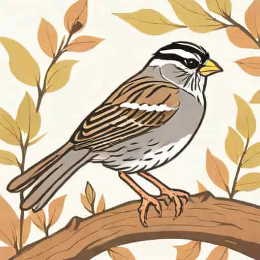 White Crowned Sparrow