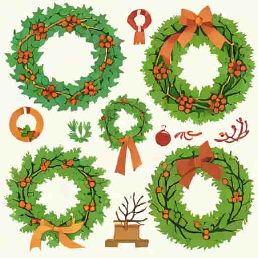 Winter Door Wreaths Not Christmas