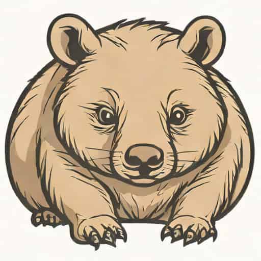 Wombat Kuscheltier Xxl