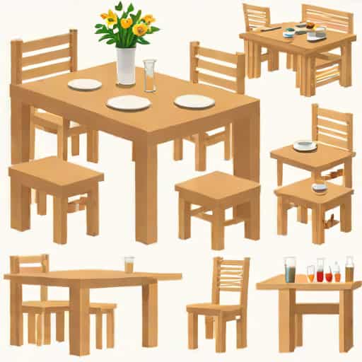 Wooden Dinette Sets