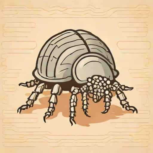 Woodlouse Under Microscope