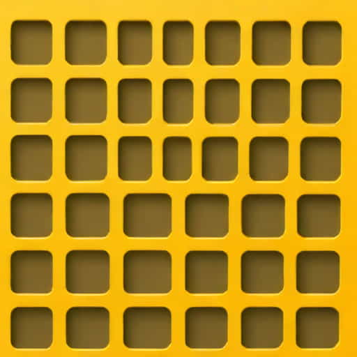Yellow Fiberglass Grating