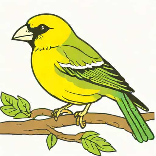 Yellow Green Grosbeak