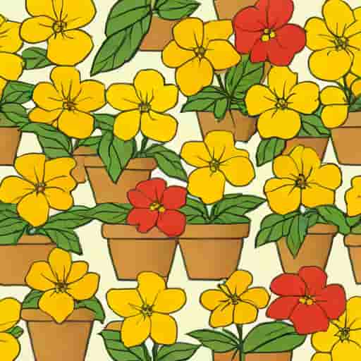 Yellow Impatiens Plants For Sale