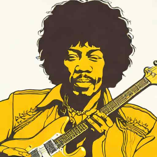 Yellow Ledbetter Jimi Hendrix