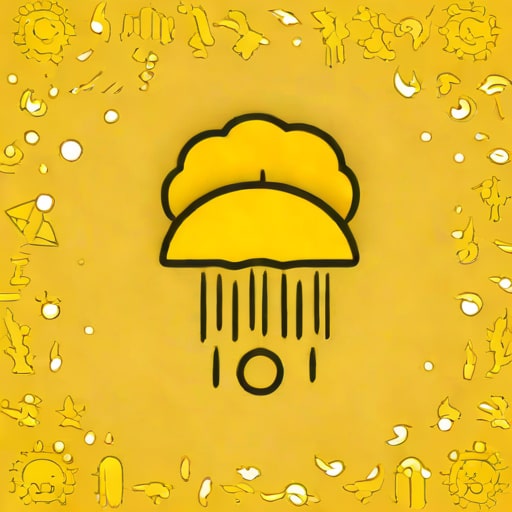 Yellow Rainfall Warning Today