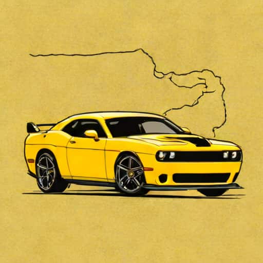 Yellow Widebody Hellcat Song