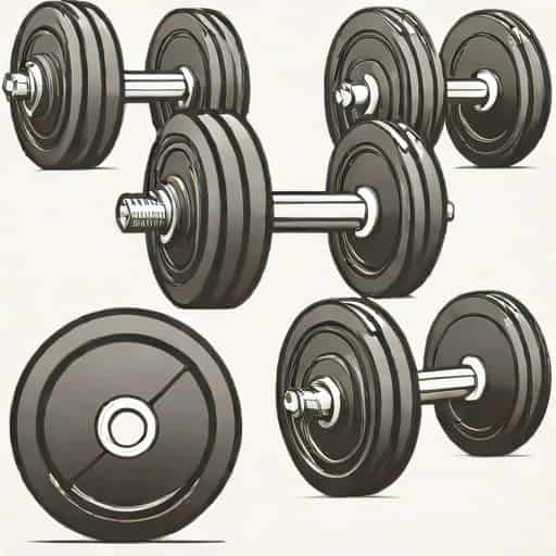 York Urethane Dumbbells