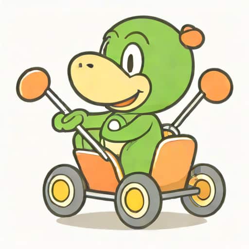 Yoshi Teddy Buggy Glider