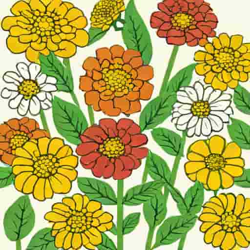 Zinnias Reseed Themselves