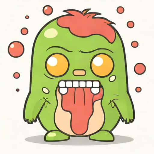 Zombie Benny Squishmallow