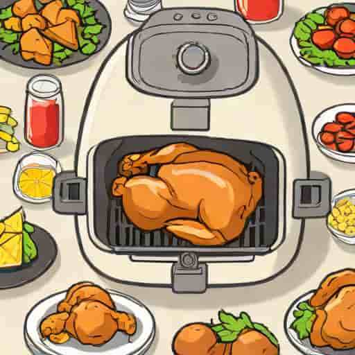 Air Fryer Rotisserie Chicken