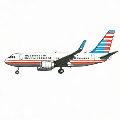 American Airlines Old Livery