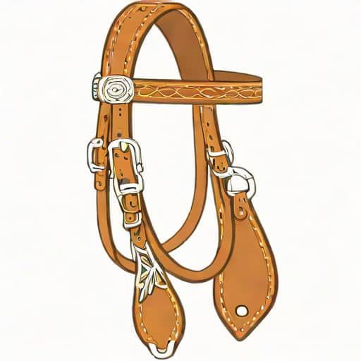 Arabian Size Western Headstall