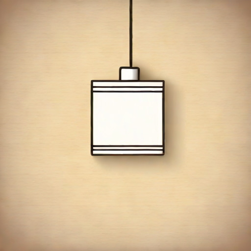 Battery Operated Pendant Light