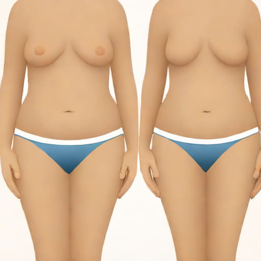 Before And After Tumescent Liposuction