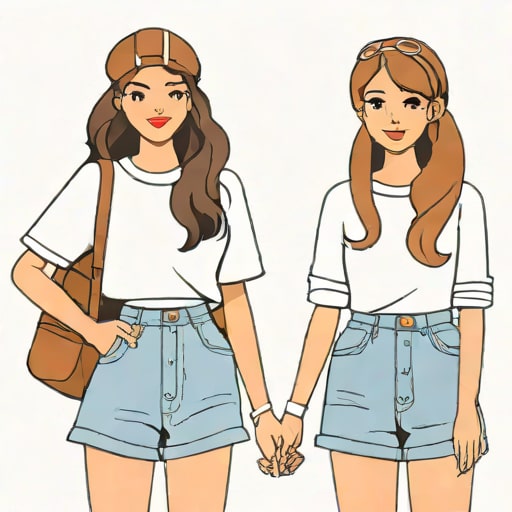 Best Friend Twinning Outfits