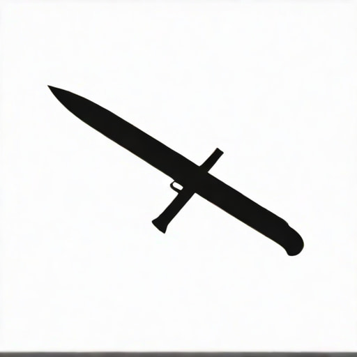 Black Laminate Bayonet