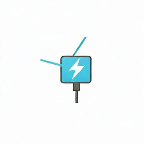 Blue Spark When Plugging In