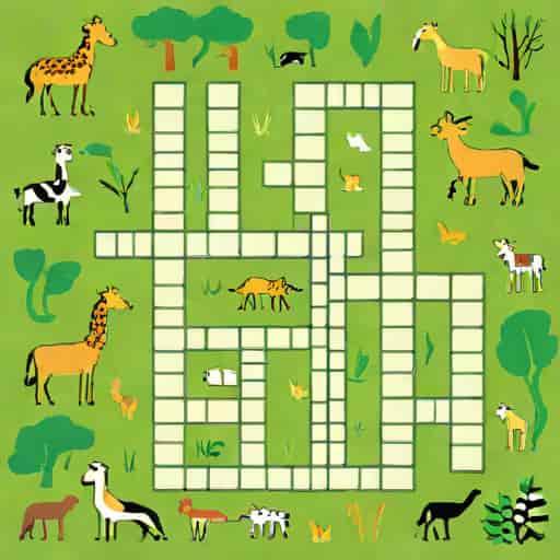 Bronx Zoo Houseful Crossword