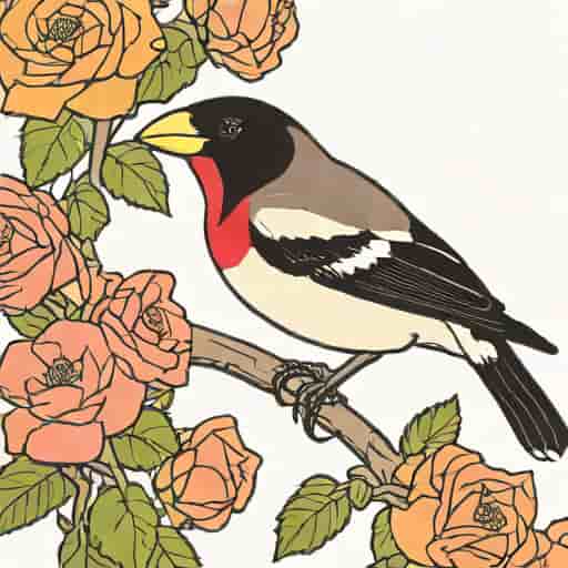Call Of Rose Breasted Grosbeak